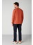 Travis Turuncu Renk Bisiklet Yaka Sweatshirt M 5