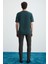 Cultıvated Erkek 3'lü Kalın Dokulu Regular %100 Organik Pamuk Vnly/kyeşil/krmt T-Shirt 6