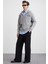 ALPHABET Erkek Pamuk-Polyester Grimelanj Sweatshirt 2