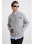 ALPHABET Erkek Pamuk-Polyester Grimelanj Sweatshirt 3