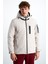 Nyborg Erkek %100 Polyester Çıkarılabilir Kapüşonlu Taş Rengi Mont 6