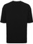 Pasto Erkek Nakışlı Oversize Siyah T-Shirt 5