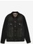 Jerıcho Erkek Denim Oversize Siyah Ceket 1