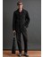 Jerıcho Erkek Denim Oversize Siyah Ceket 3