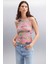 Jerı Kadın Polyester Slim Pembe Bluz 1