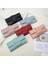 Bayan Cüzdan Düz Renk Büyük Kapasiteli Üç Katlı Clutch Moda Uzun Cüzdan (Yurt Dışından) 3