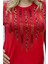 Leopar Crystal Taşlı Kısa Kol Bisiklet Yaka Büyük Beden Plus Size Pamuk Beyaz Kadın T-Shirt 4