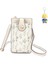 Tatlı Bayan Para Çanta Omuz Crossbody Çanta Baskılı Cep Telefonu Çantası Kadın Cüzdanı (Yurt Dışından) 1