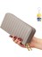 Cüzdan Kadın Uzun Çift Fermuarlı Büyük Kapasiteli Clutch Kadın Cep Telefonu Çantası Kart Tutucu (Yurt Dışından) 1