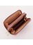 Cüzdan Kadın Uzun Çift Fermuarlı Büyük Kapasiteli Clutch Kadın Cep Telefonu Çantası Kart Tutucu (Yurt Dışından) 3