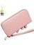 Bayan Cüzdan Kadın Uzun Deri Cüzdan Moda Çift Fermuarlı Kart Tutucu Clutch Cüzdan (Yurt Dışından) 1