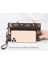 Clutch Bayan Cüzdan Moda Çok Yönlü Cep Telefonu Çantası Kadın Para Cüzdanı Basit Küçük Kare Çanta (Yurt Dışından) 2