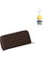 Bayanlar Uzun Cüzdan Büyük Kapasiteli Clutch Baskılı Fermuarlı Kart Tutucu Para Cüzdanı (Yurt Dışından) 1