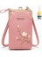 Nakış Niche Çanta Cüzdan Kadın Mini Telefon Çantası Crossbody Uzun Moda Bayan Cüzdan (Yurt Dışından) 1