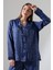 Likapashop Viskon Jakarlı Uzun Kol Pijama Takımı 3
