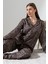 Likapashop Viskon Jakarlı Uzun Kol Pijama Takımı 3