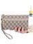 Clutch Bayan Cüzdan Moda Çok Yönlü Cep Telefonu Çantası Kadın Para Cüzdanı Basit Küçük Kare Çanta (Yurt Dışından) 1