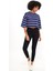 Çizgili Crop T-Shirt (B23-00151) 2
