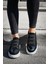 CH251 Sbt Mirror Suede Kadın Ayakkabı Sıyah 2