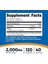 Nutricost Magnesium L-Threonate As Magtein 2000 Mg 120 Caps - Uyku Kalitesi ve Hafıza Desteği 2
