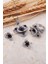 Açelya Çiçeği Safir Taşlı Telkari Elişi Gümüş Set 2393 1