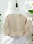 Kız Çocuk Pamuklu Iki Iplik Kolları Güpür Yuvarlak Yaka Sweatshirt 1