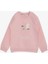 Kız Çocuk Pamuklu Cep Detaylı Sweatshirt 2