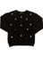 Kız Çocuk Pamuklu Inci Işlemeli Ince Sweatshirt 2