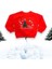 Kız Çocuk Yılbaşı Temalı Ağaçlı Sweat 1