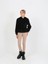 Kız Çocuk Taşlı Peluş Kapüşonlu Sweatshirt 5