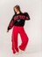 Kız Çocuk Enjoy Baskılı 2 Iplik Sweatshirt 2