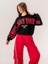 Kız Çocuk Enjoy Baskılı 2 Iplik Sweatshirt 4