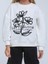 Kız Çocuk Çiçek Nakışlı Sweatshirt 3