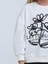 Kız Çocuk Çiçek Nakışlı Sweatshirt 5