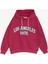 Kız Çocuk Kapüşonlu Los Angeles Yazılı Sweatshirt 1