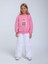 Kız Bebek Parfüm Şişesi Örgü Detaylı Sweatshirt 1