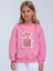 Kız Bebek Parfüm Şişesi Örgü Detaylı Sweatshirt 3