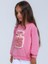 Kız Bebek Parfüm Şişesi Örgü Detaylı Sweatshirt 4