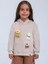 Kız Çocuk Çiçek Örgü Detaylı Kapüşonlu Sweatshirt 3