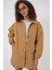 0674 Cepli Oversize Gömlek - Hardal 1