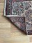 77 x 102 cm Benzersiz Desenli Vintage Türk Halısı, Çiçek Motifli Kilim, Osmanlı Tarzı Yün Halı, Vintage Severler Için Şık 5