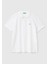 Erkek Beyaz Regular Fit Kısa Kollu Polo Tshirt 2