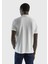 Erkek Beyaz Regular Fit Kısa Kollu Polo Tshirt 3