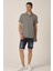 Polo Yaka Düğmesiz T-Shirt (E21-8400) 2
