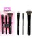 3'lü Siyah Makyaj Fırça Seti - 101 + 4'lü Süngerli Siyah Makyaj Fırça Seti -99 2