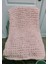 Alize Puffy El Örmesi Pembe Bebek Battaniyesi ( 90 x 90 ) 5