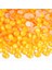 Premium Kalite Altı Düz Ütü Ile Yapışan (Hotfix) Kristal Taş SS16 (3.8-4mm) Orange Neon (720 Adet) 1