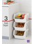 3 Katlı Patates & Soğanlık, Sebzelik, Meyvelik, Oyuncak Sepeti, Banyo Organizeri, Düzenleyici Sepet 1