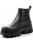 Black Deri Kadın Bot & Bootie CAT0111121503 5