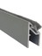 Alvetro Alüminyum Cam Balkon 45 derece Fitil Eloksal 129 cm-162 cm 1